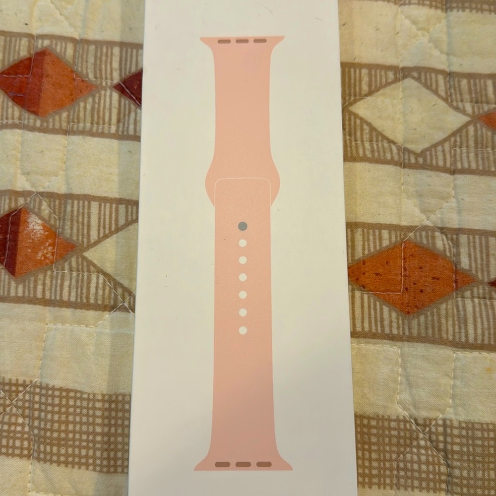 pink sand apple watch band